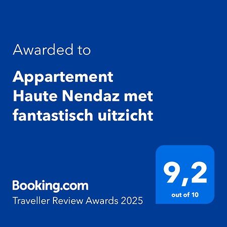 Appartement Haute Nendaz Met Fantastisch Uitzicht Ngoại thất bức ảnh